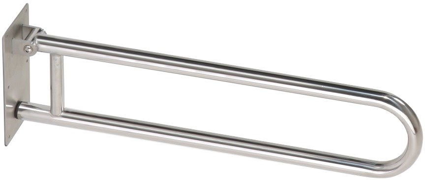 AZP BRNO REHA sklopné madlo 813 mm, broušená nerez