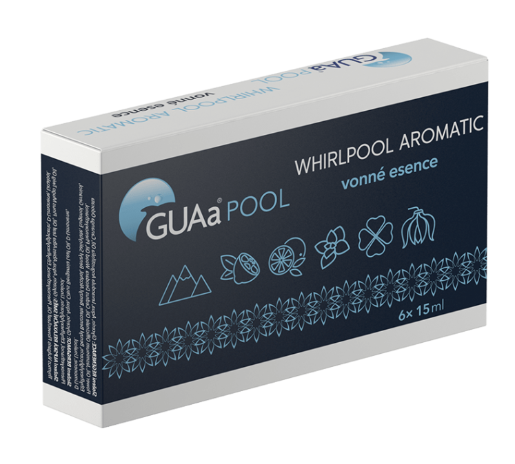 GUAPEX WHIRLPOOL AROMATIC SET sada vonných esencí 6x15ml pro vířivé vany