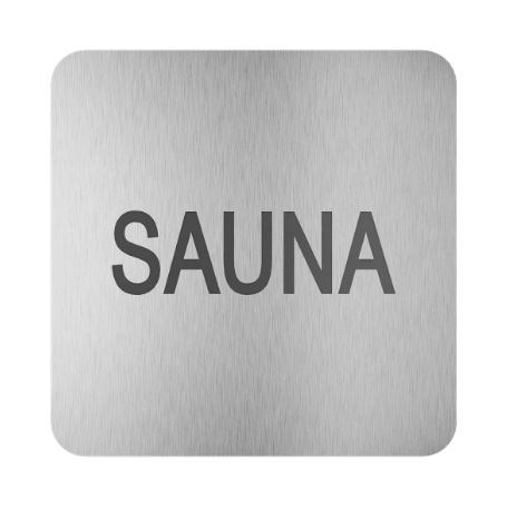 SANELA piktogram Sauna, nerez ocel
