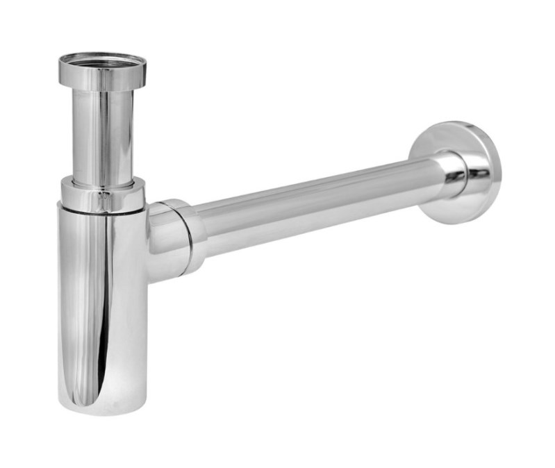 RAVAK designový sifon k umyvadlu DN32, s převlečnou maticí 5/4, chrom