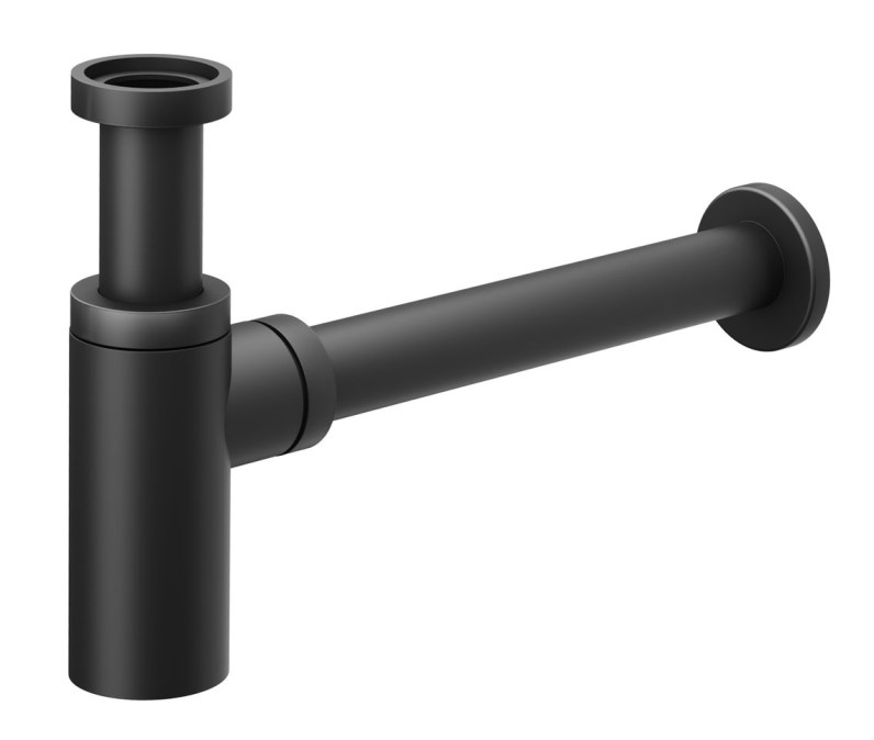 RAVAK designový trap k umyvadlu DN32, s převlečnou maticí 5/4, matt black