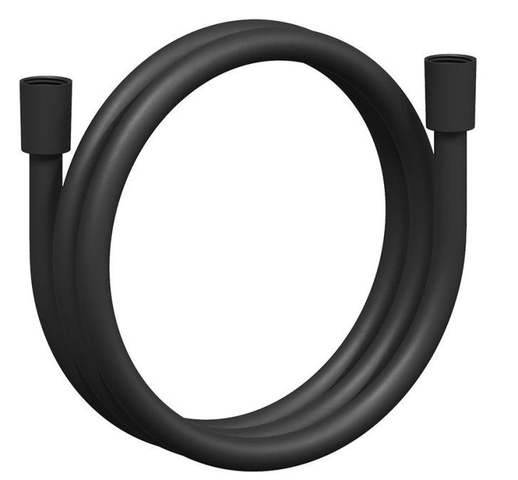 RAVAK SATINFLEX 913.22BLM sprchová hadice 1500 mm, hladká, EasyTwist, plast, matná černá